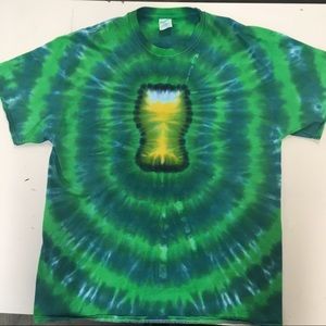 Tie Dye St Pattys day drinking shirt beer L-2XL